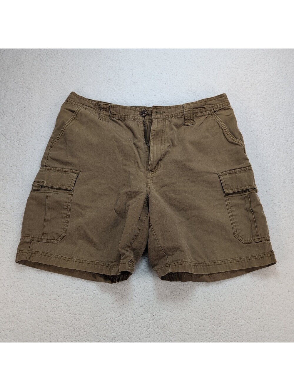 Columbia Cargo Shorts Mens 36 Brown Outdoor Hiking Utility Trail READ